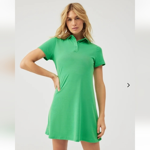 Outdoor Voices Pinkfinch Birdie Polo Dress - Picture 6 of 6